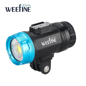 Weefine WF106 Smart Focus 5000 V2 Video Light with LED Flash Function for Scuba Diving Underwater Photography